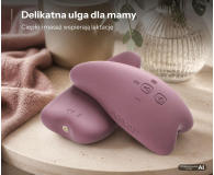 MOMCOZY Masażer laktacyjny A1, rozgrzewający i wibrujący, 2 szt. - 1594947 - zdjęcie 3